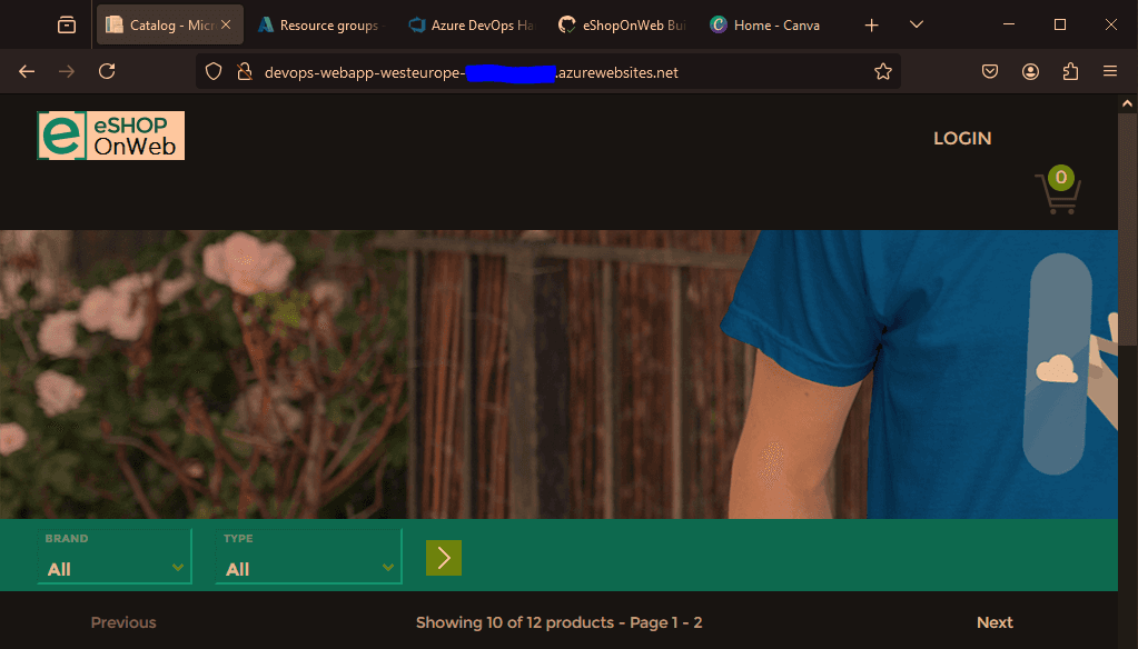 Web App Deployed EU