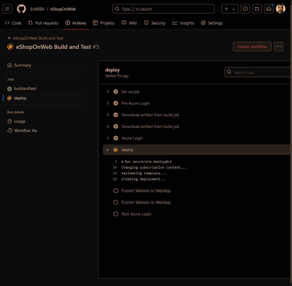 Build, Test and Deploy